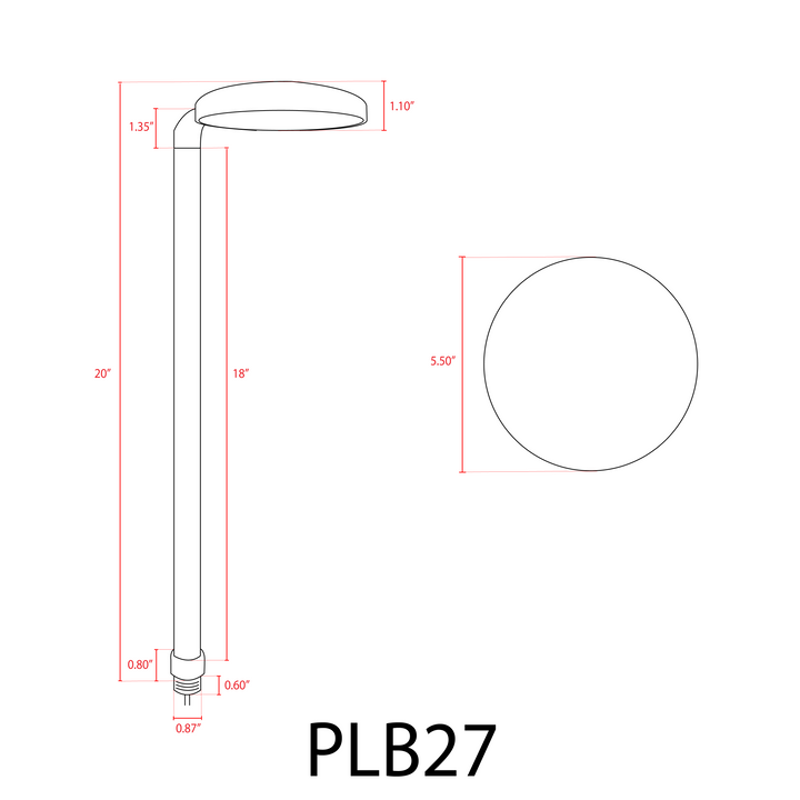 PLB27 4x/8x/12x Package Cast Brass Path and Area Light 4W 3000K Integrated LED 12V Low Voltage Pathway Outdoor Lighting Landscape Fixture