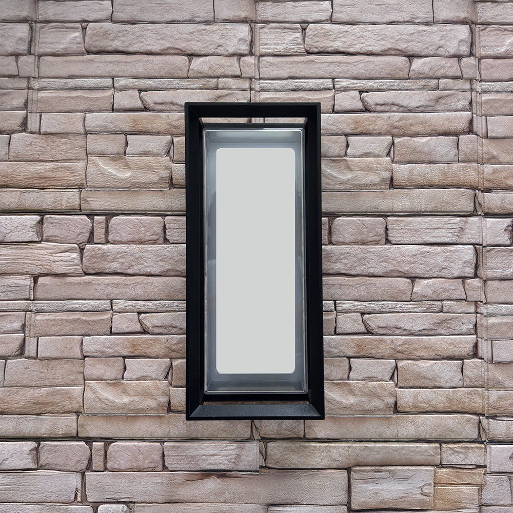 SCA01-14 Integrated LED 22W RGBCW Wi-Fi and Bluetooth Control 14″x6.2″x4.9″ 12V Low Voltage Aluminum Wall Sconce Lighting IP65 Waterproof