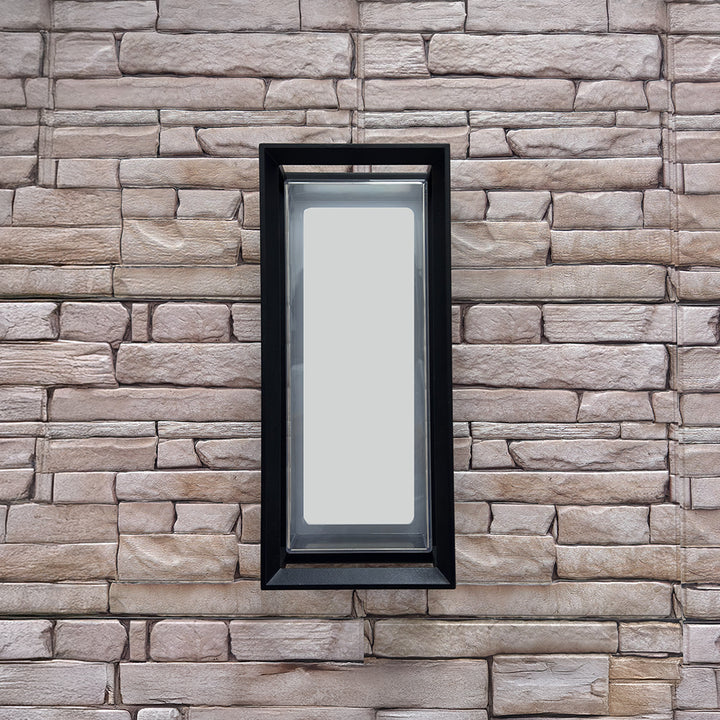 SCA01-14 Integrated LED 22W RGBCW Wi-Fi and Bluetooth Control 14″x6.2″x4.9″ 12V Low Voltage Aluminum Wall Sconce Lighting IP65 Waterproof