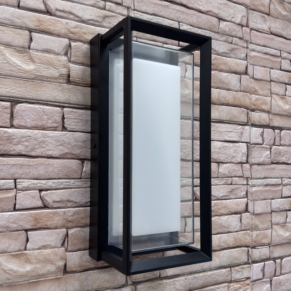 SCA01-14 Integrated LED 22W RGBCW Wi-Fi and Bluetooth Control 14″x6.2″x4.9″ 12V Low Voltage Aluminum Wall Sconce Lighting IP65 Waterproof