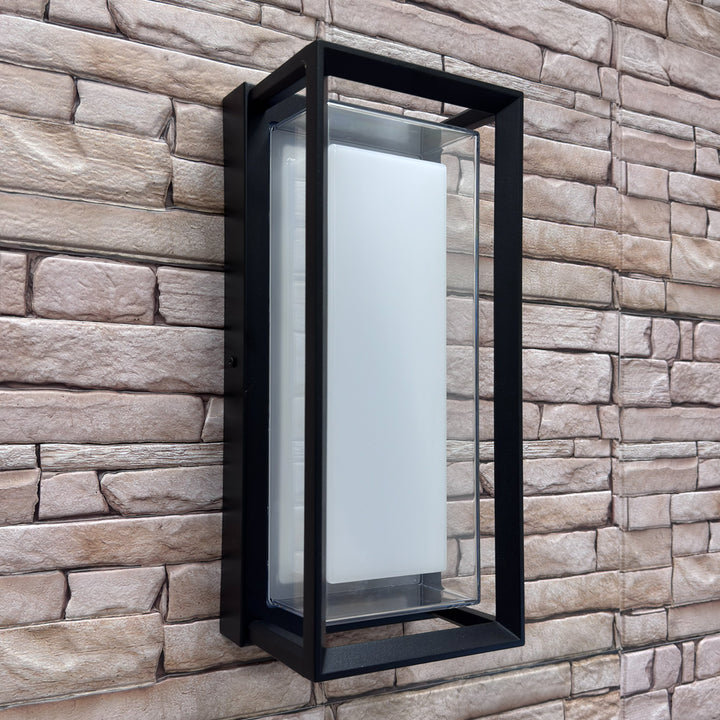 SCA01-14 Integrated LED 22W RGBCW Wi-Fi and Bluetooth Control 14″x6.2″x4.9″ 12V Low Voltage Aluminum Wall Sconce Lighting IP65 Waterproof