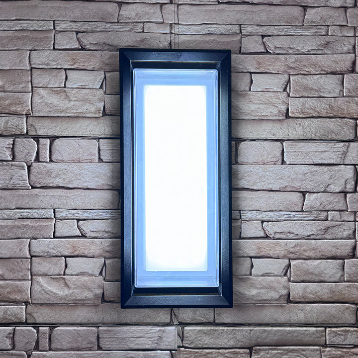 SCA01-14 Integrated LED 22W RGBCW Wi-Fi and Bluetooth Control 14″x6.2″x4.9″ 12V Low Voltage Aluminum Wall Sconce Lighting IP65 Waterproof