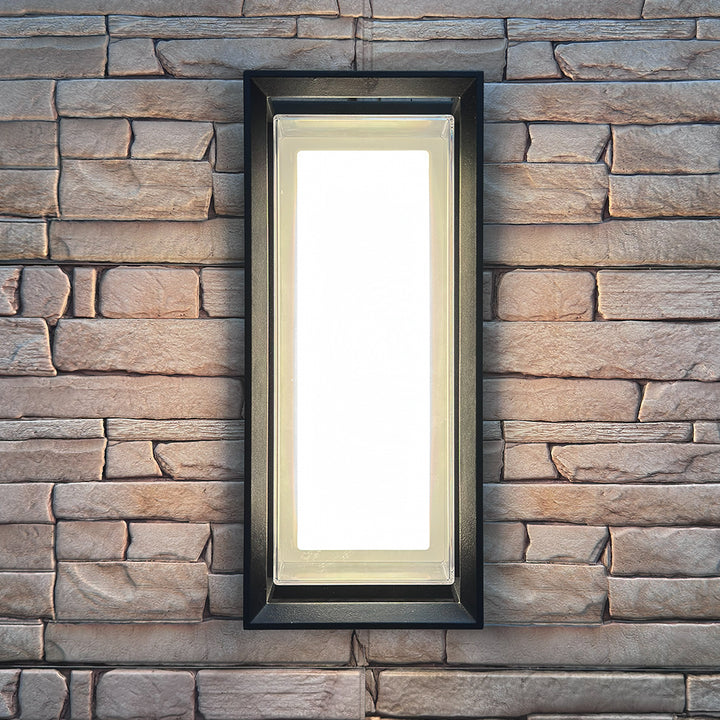 SCA01-14 Integrated LED 22W RGBCW Wi-Fi and Bluetooth Control 14″x6.2″x4.9″ 12V Low Voltage Aluminum Wall Sconce Lighting IP65 Waterproof