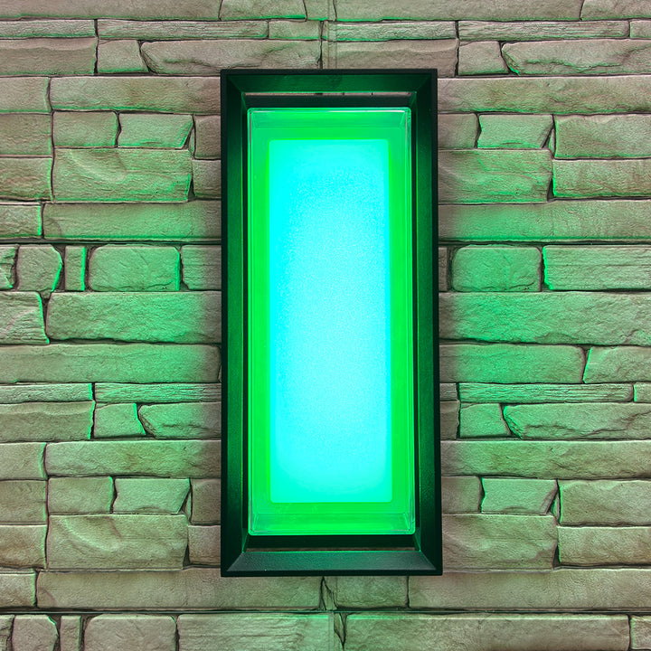 SCA01-14 Integrated LED 22W RGBCW Wi-Fi and Bluetooth Control 14″x6.2″x4.9″ 12V Low Voltage Aluminum Wall Sconce Lighting IP65 Waterproof