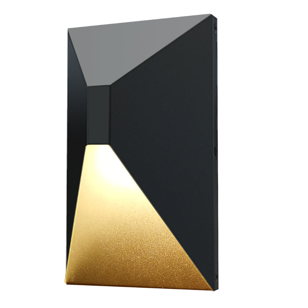 SCA03 Integrated LED 12W RGBCW Wi-Fi and Bluetooth 8″x5.17″x3.5″ 12V-24V Low Voltage Aluminum Wall Sconce Lighting IP65 Waterproof