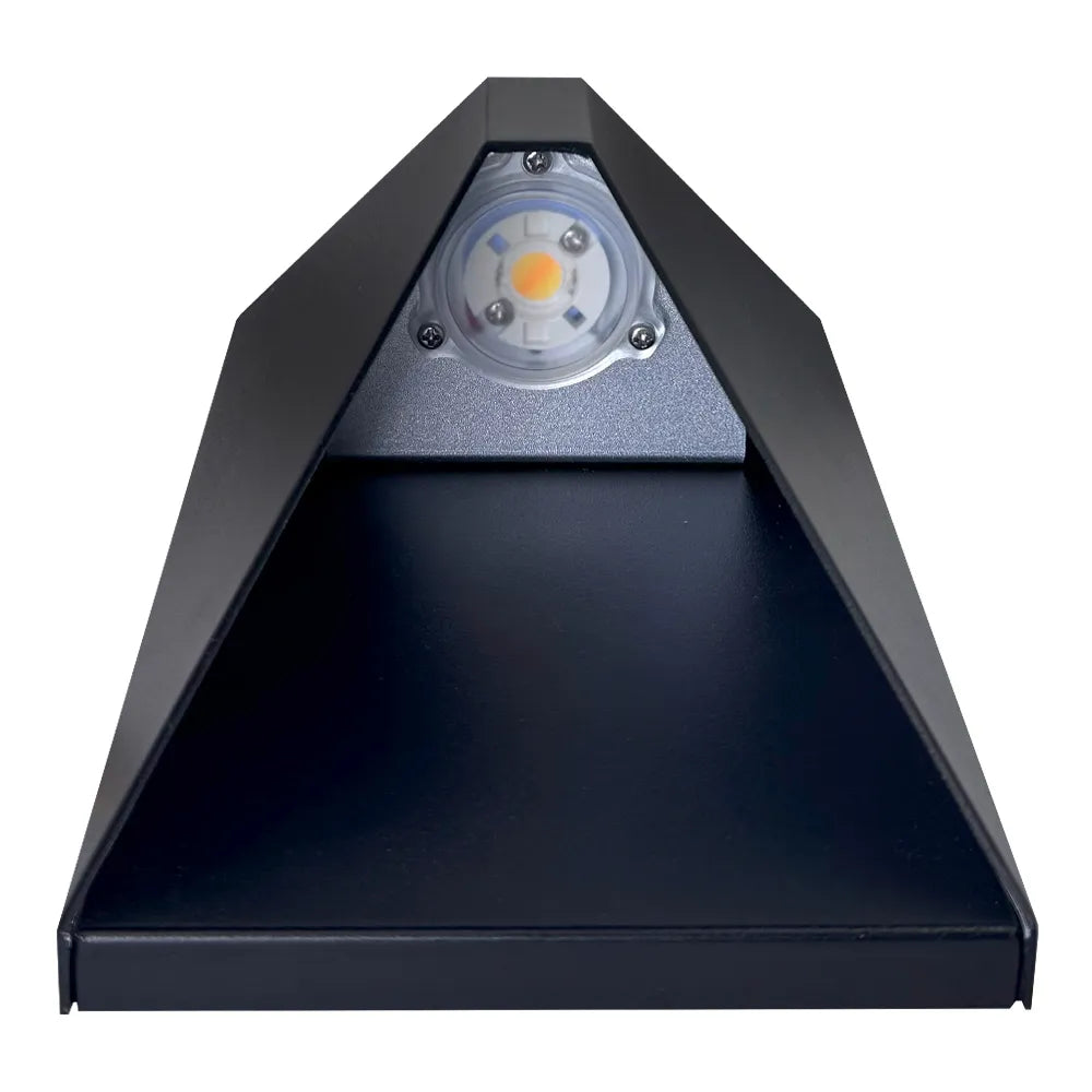 SCA03 Integrated LED 12W RGBCW Wi-Fi and Bluetooth 8″x5.17″x3.5″ 12V-24V Low Voltage Aluminum Wall Sconce Lighting IP65 Waterproof