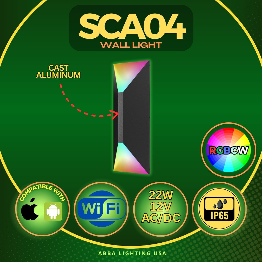 Aplique SCS06 de acero inoxidable | Listo para lámpara Luz de paisaje de bajo voltaje