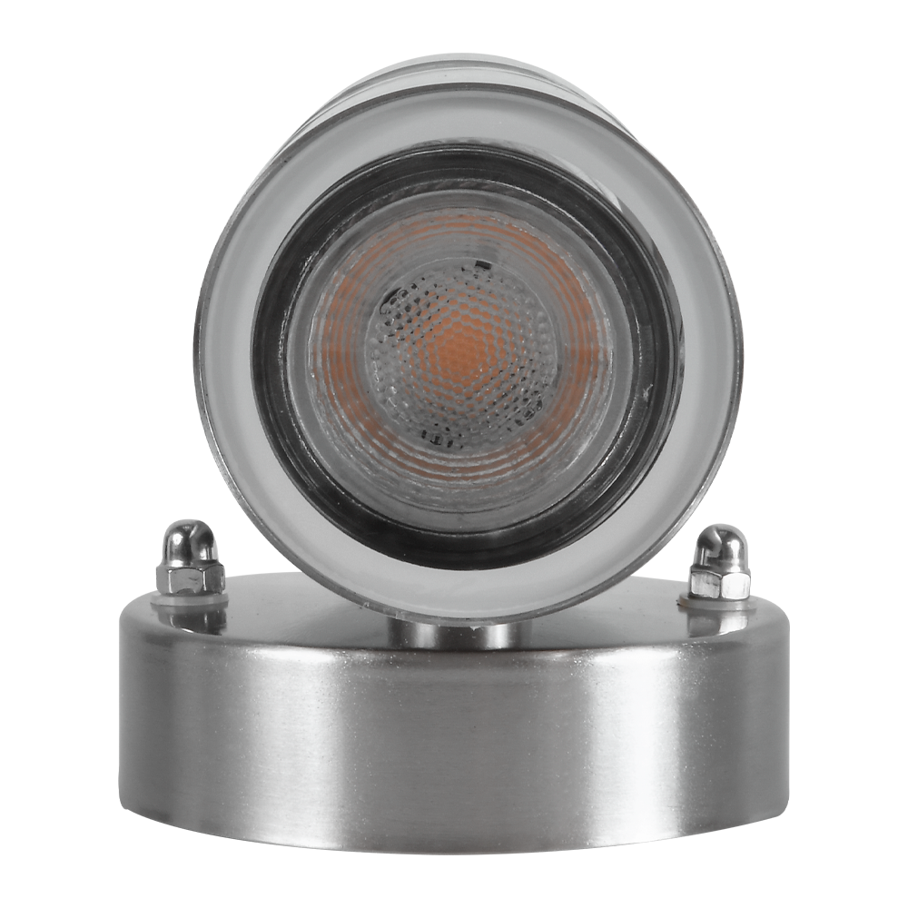 SCS06 Stainless Steel Sconce Light | Lamp Ready 12V Low Voltage Landscape Light