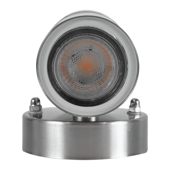 SCS06 Stainless Steel Sconce Light | Lamp Ready 12V Low Voltage Landscape Light