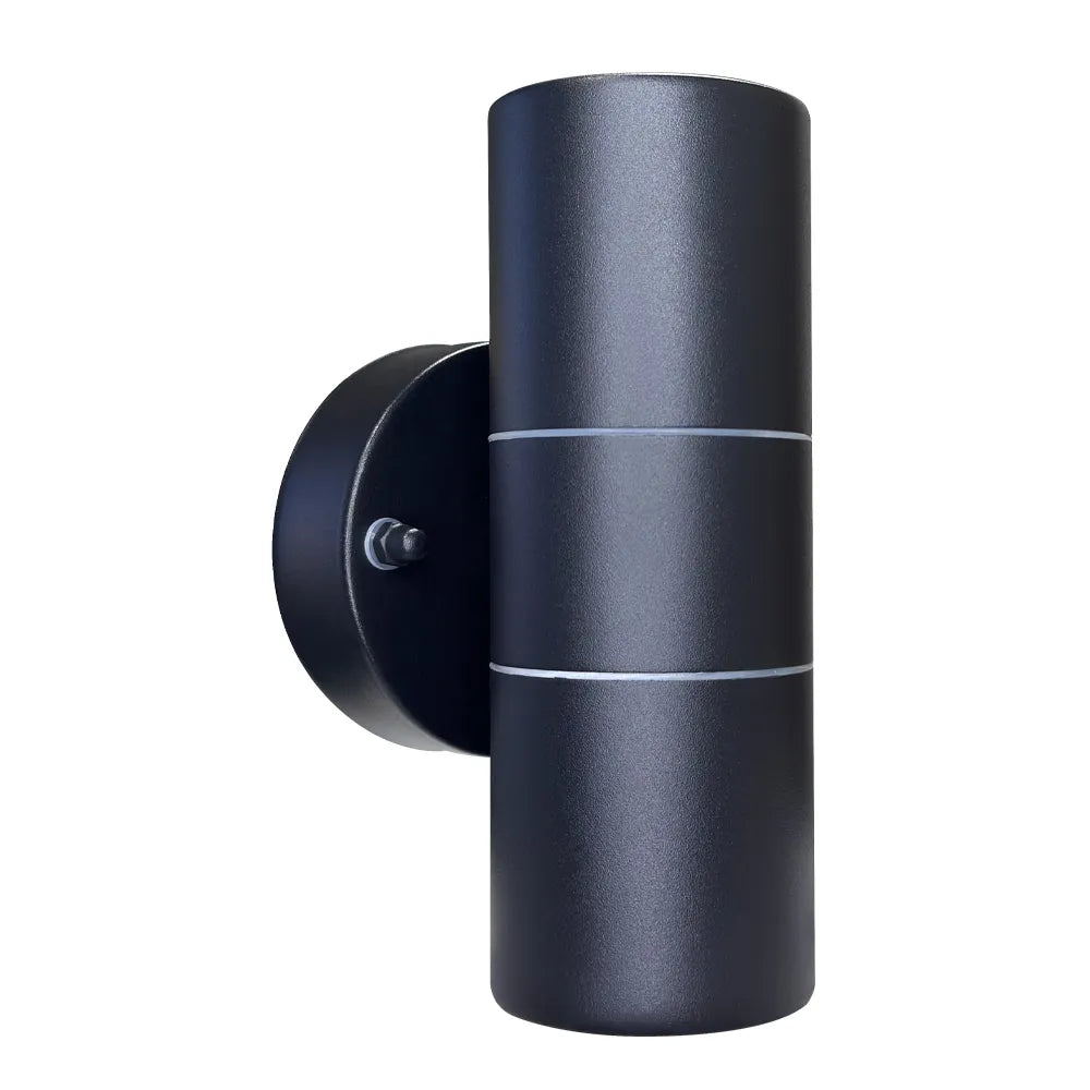 Outdoor Landscape Lighting LED 12V Low Voltage SCS06 Stainless Steel Sconce Light | Lamp Ready 12V Low Voltage Landscape Light Black