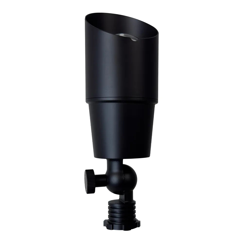 SPB01 Cast Brass Spotlight | Lamp Ready 12V Low Voltage Landscape Light