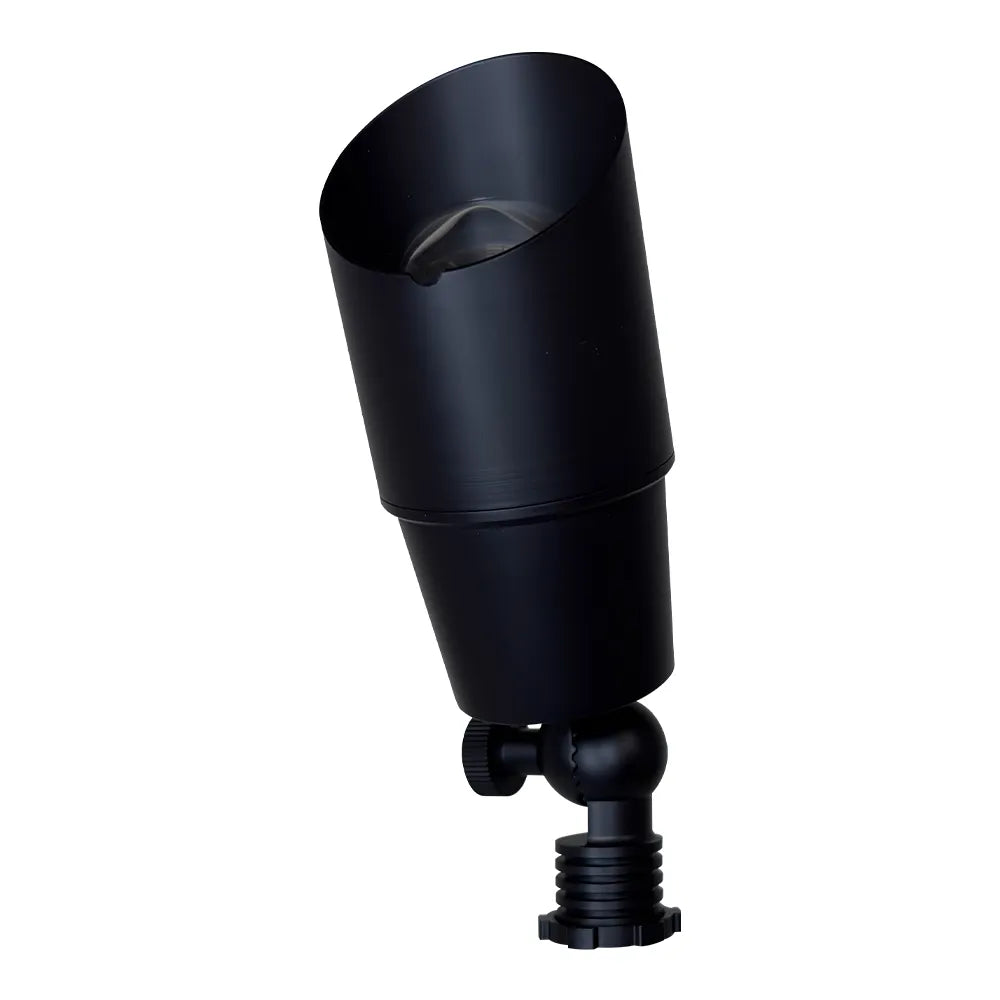 SPB01 Cast Brass Spotlight | Lamp Ready 12V Low Voltage Landscape Light