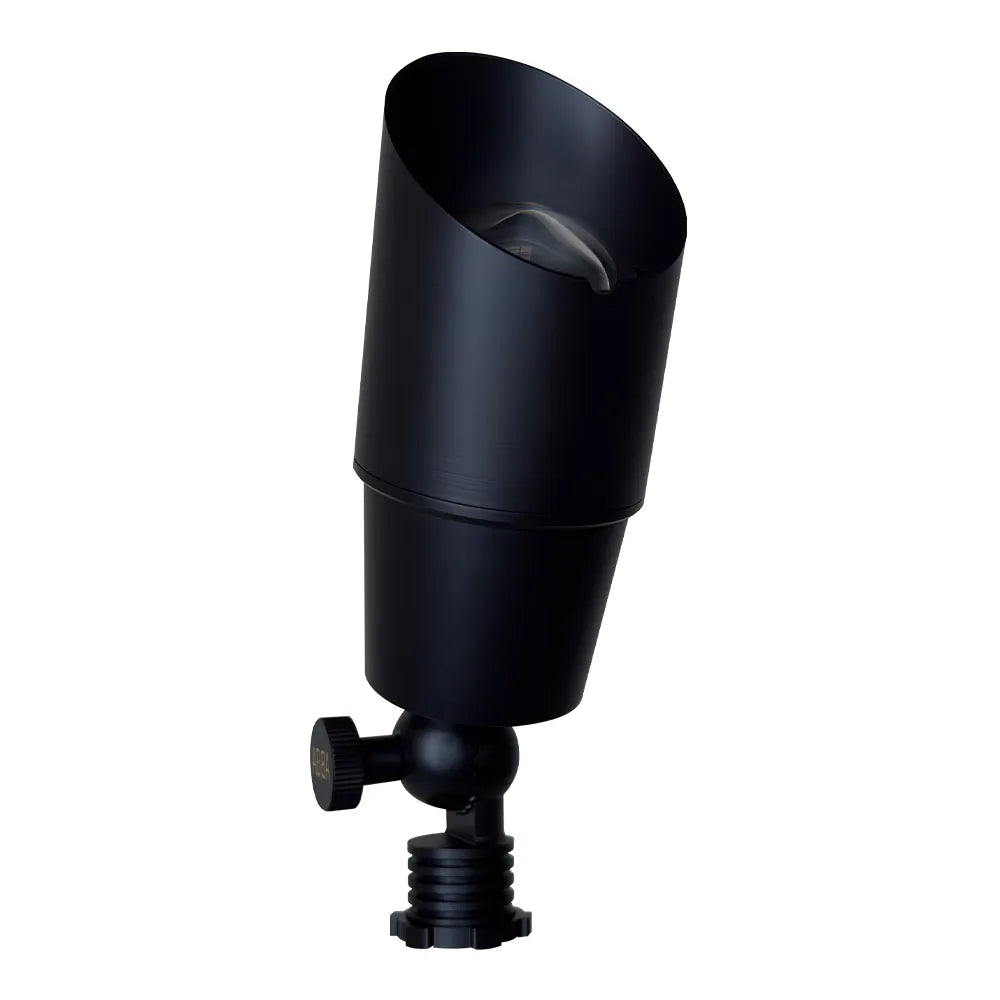 SPB01 Cast Brass Spotlight | Lamp Ready 12V Low Voltage Landscape Light