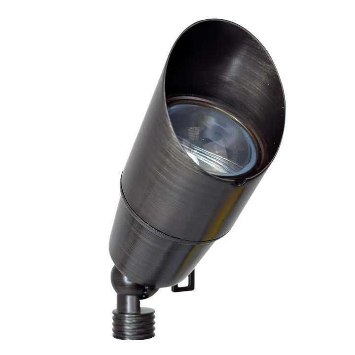SPB01 Cast Brass Spotlight | Lamp Ready 12V Low Voltage Landscape Light