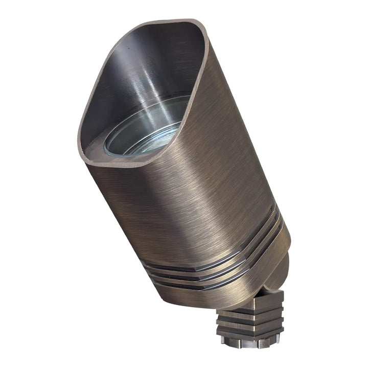 SPB03 Cast Brass Spot Light | Lamp Ready Low Voltage Landscape Light