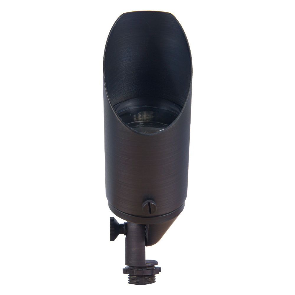 SPB04 Cast Brass Spotlight | Lamp Ready 12V Low Voltage Landscape Light