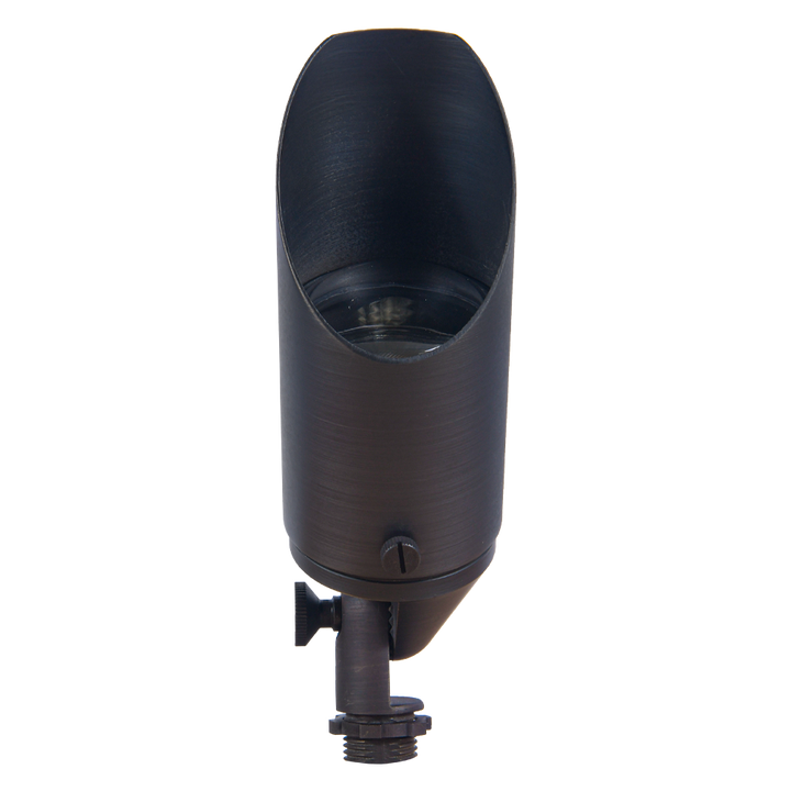 SPB04 Cast Brass Spotlight | Lamp Ready 12V Low Voltage Landscape Light