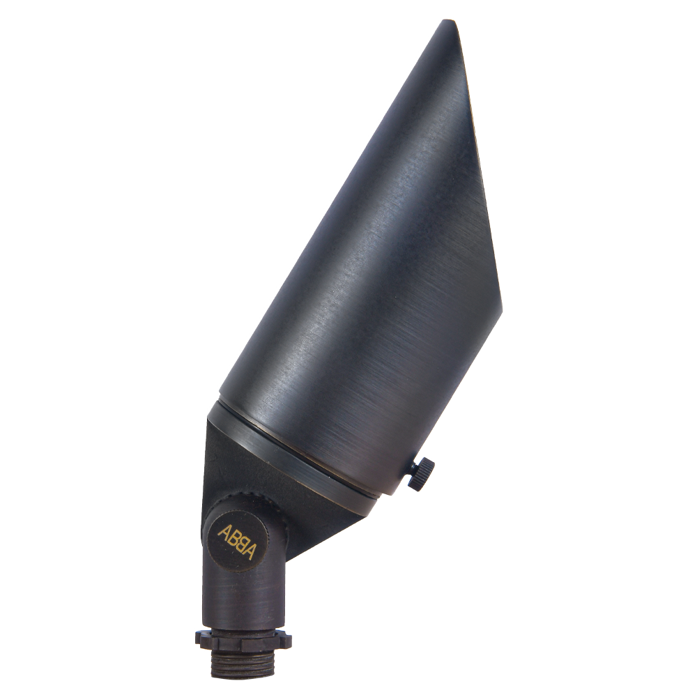 SPB04 Cast Brass Spotlight | Lamp Ready 12V Low Voltage Landscape Light