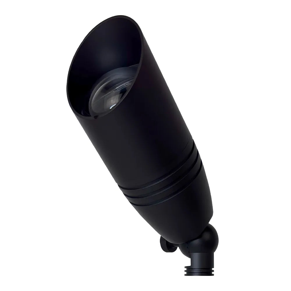 SPB06 Cast Brass Spotlight | Lamp Ready 12V Low Voltage Landscape Light