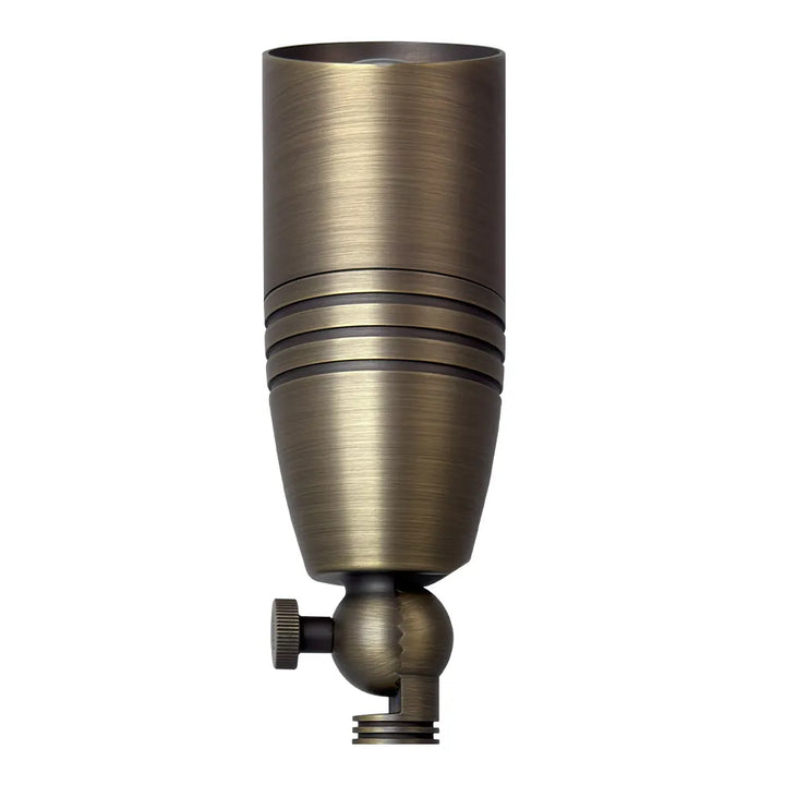 SPB06 Cast Brass Spotlight | Lamp Ready 12V Low Voltage Landscape Light