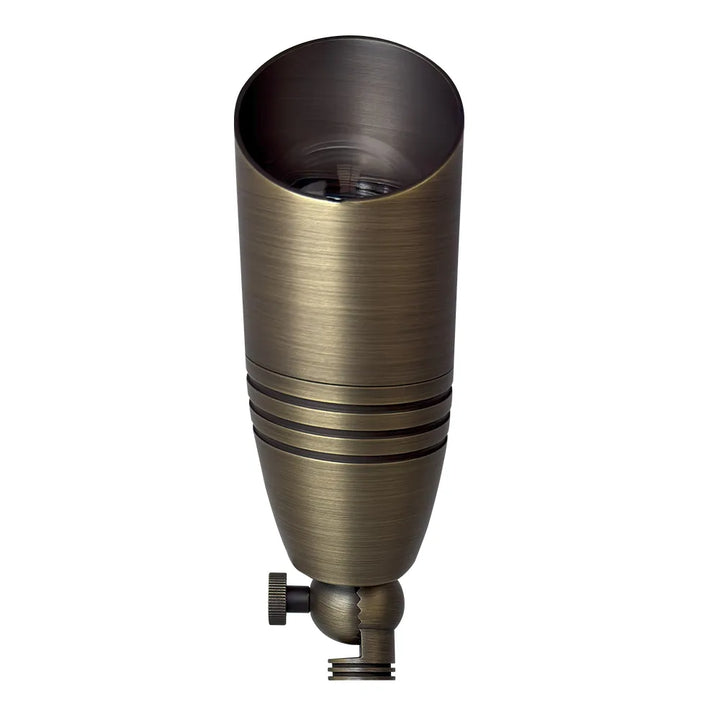 SPB06 Cast Brass Spotlight | Lamp Ready 12V Low Voltage Landscape Light