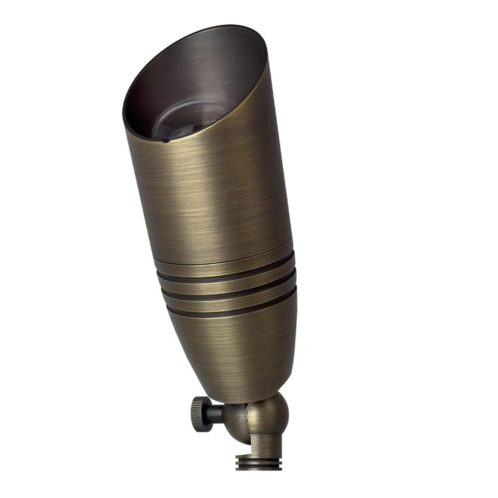 SPB06 Cast Brass Spotlight | Lamp Ready 12V Low Voltage Landscape Light