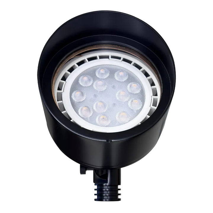 Outdoor Landscape Lighting LED 12V Low Voltage SPB07 Cast Brass Floodlight | Lamp Ready 12V Low Voltage Landscape Light