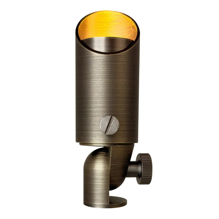 Outdoor Landscape Lighting LED 12V Low Voltage SPB08 4x/8x/12x Package 5W 2700K Warm White Integrated LED Brass Spotlight 12V Low Voltage Small Directional Bullet Light Outdoor Landscape