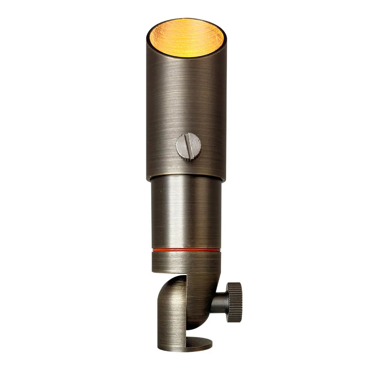 Outdoor Landscape Lighting LED 12V Low Voltage SPB08 4x/8x/12x Package 5W 2700K Warm White Integrated LED Brass Spotlight 12V Low Voltage Small Directional Bullet Light Outdoor Landscape