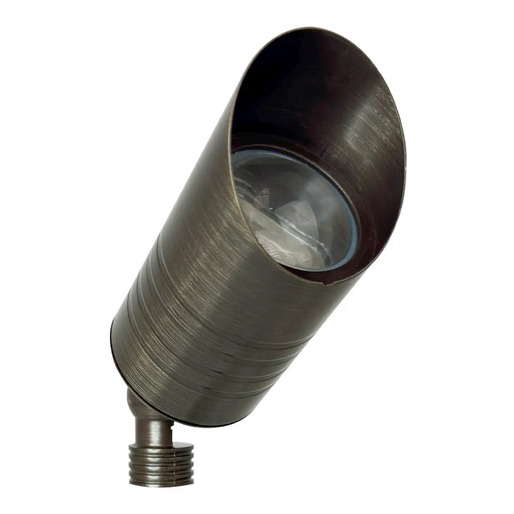 Outdoor Landscape Lighting LED 12V Low Voltage SPB09 12V Low Voltage LED Outdoor Landscape Cast Brass Spotlight Natural Brass