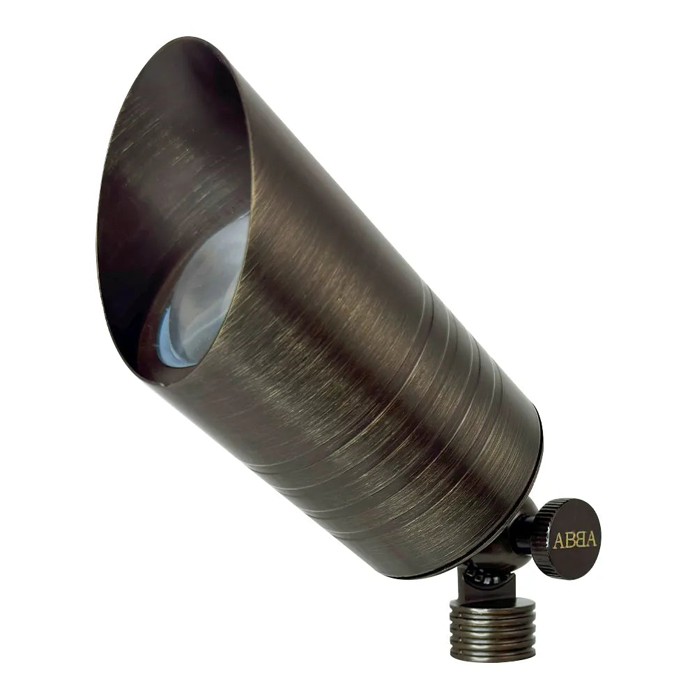 Outdoor Landscape Lighting LED 12V Low Voltage SPB09 12V Low Voltage LED Outdoor Landscape Cast Brass Spotlight