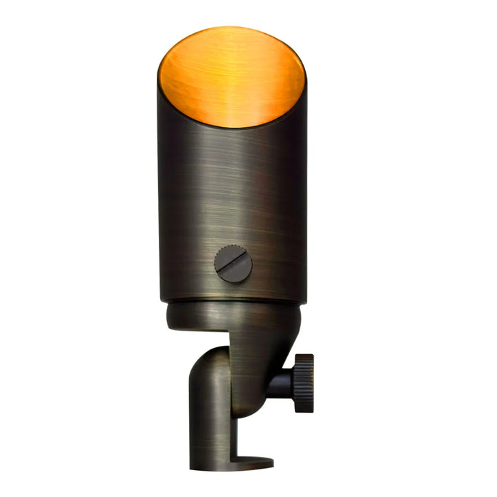 SPB10 Cast Brass Spotlight | 8W 3000K Warm White Integrated LED Low Voltage Landscape Light