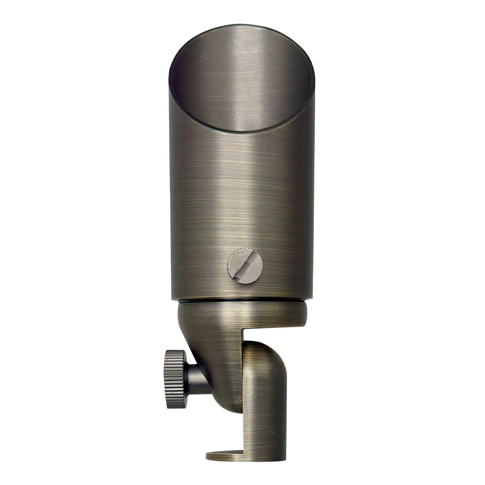 SPB10 Cast Brass Spotlight | 8W 3000K Warm White Integrated LED 12V Low Voltage Landscape Light
