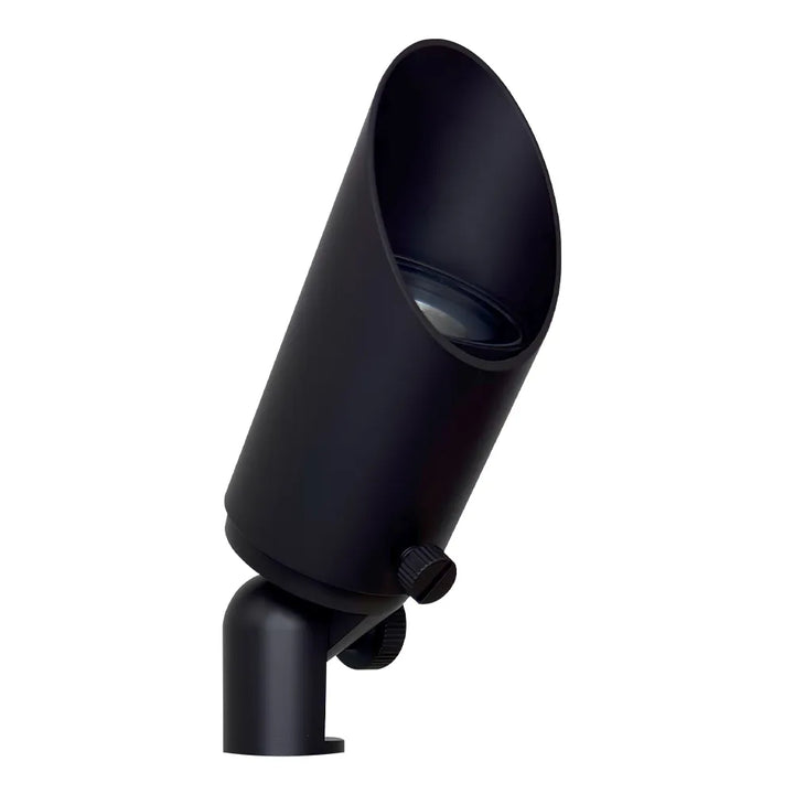 SPB10 Cast Brass Spotlight | 8W 3000K Warm White Integrated LED 12V Low Voltage Landscape Light