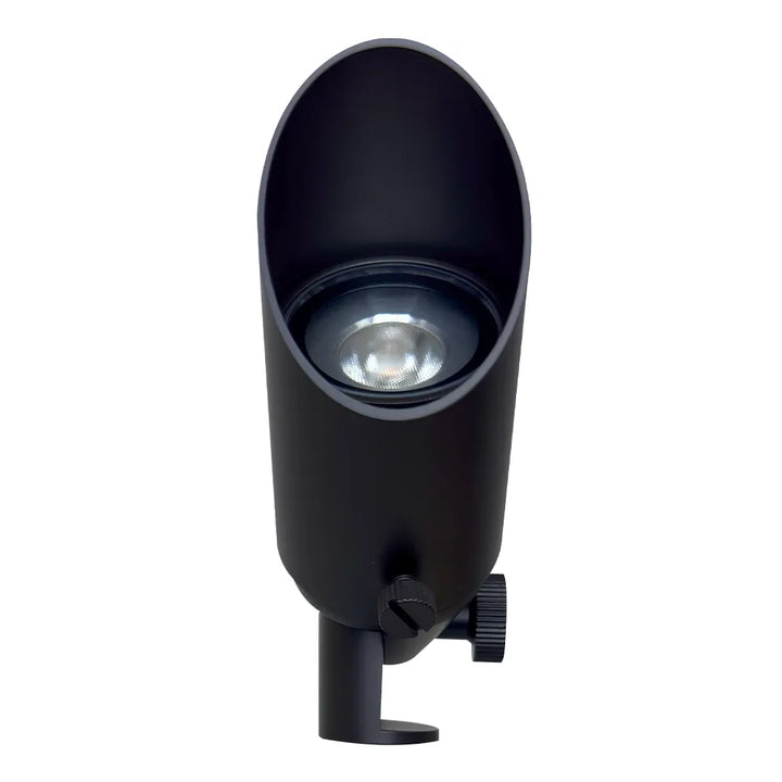 SPB10 Cast Brass Spotlight | 8W 3000K Warm White Integrated LED 12V Low Voltage Landscape Light