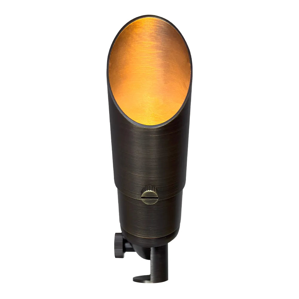 SPB11 Cast Brass Spotlight | Lamp Ready 12V Low Voltage Landscape Light