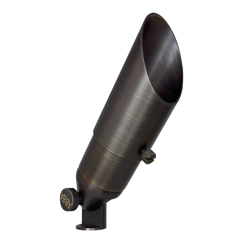 SPB11 Cast Brass Spotlight | Lamp Ready 12V Low Voltage Landscape Light
