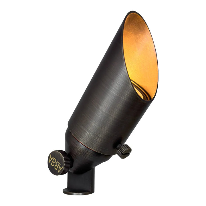SPB11 Cast Brass Spotlight | Lamp Ready 12V Low Voltage Landscape Light