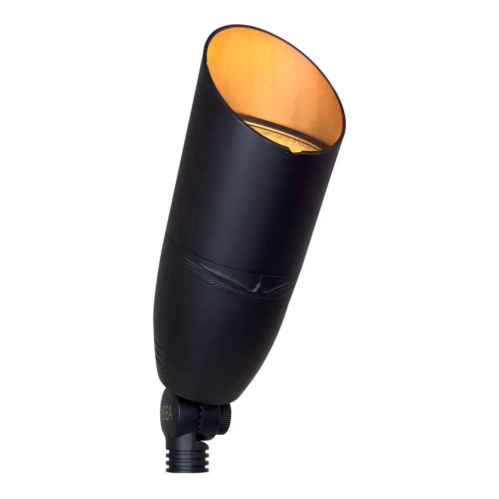 Outdoor Landscape Lighting LED 12V Low Voltage SPB13 3W-12W Adjustable Integrated LED 12V Low Voltage Outdoor Landscape Lighting Bullet Style Brass Spotlight