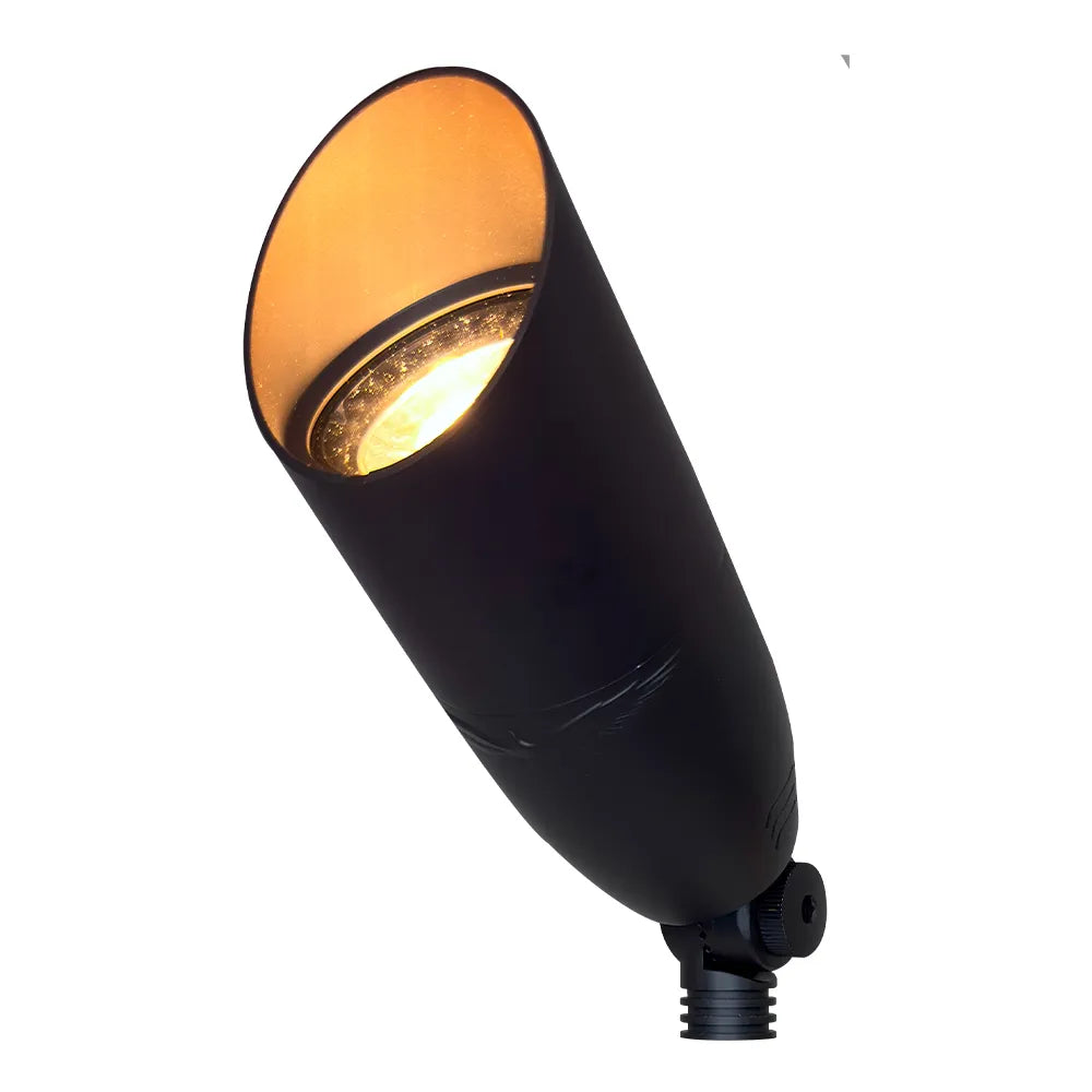 Outdoor Landscape Lighting LED 12V Low Voltage SPB13 4x/8x/12x Package 3W-12W Adjustable LED 12V Low Voltage Outdoor Landscape Lighting Bullet Style Brass Spotlight