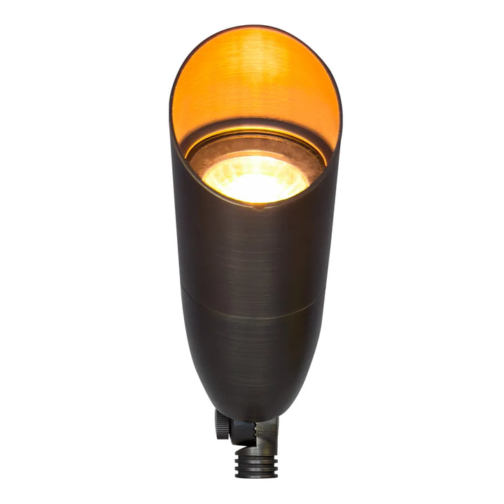 Outdoor Landscape Lighting LED 12V Low Voltage SPB13 4x/8x/12x Package 3W-12W Adjustable LED 12V Low Voltage Outdoor Landscape Lighting Bullet Style Brass Spotlight