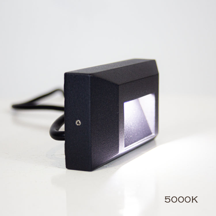 STA03 4W Luz de plataforma o paso rectangular de aluminio fundido de bajo voltaje para montaje en superficie LED