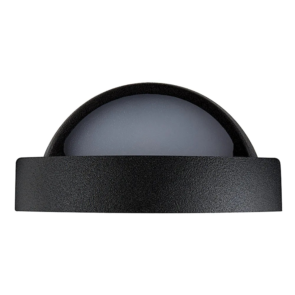 STA09 4x/8x/12x Package LED Round Aluminum Deck Light Surface Mount 12V Low Voltage Landscape Lighting with 3W 3000K Bulbs