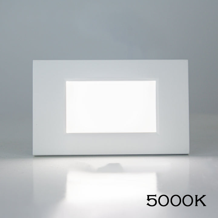 STA10 4x/8x/12x Package 3.5W 12V Low Voltage 3CCT Rectangular Waterproof Horizontal LED Aluminum Stair Step Light Fixture