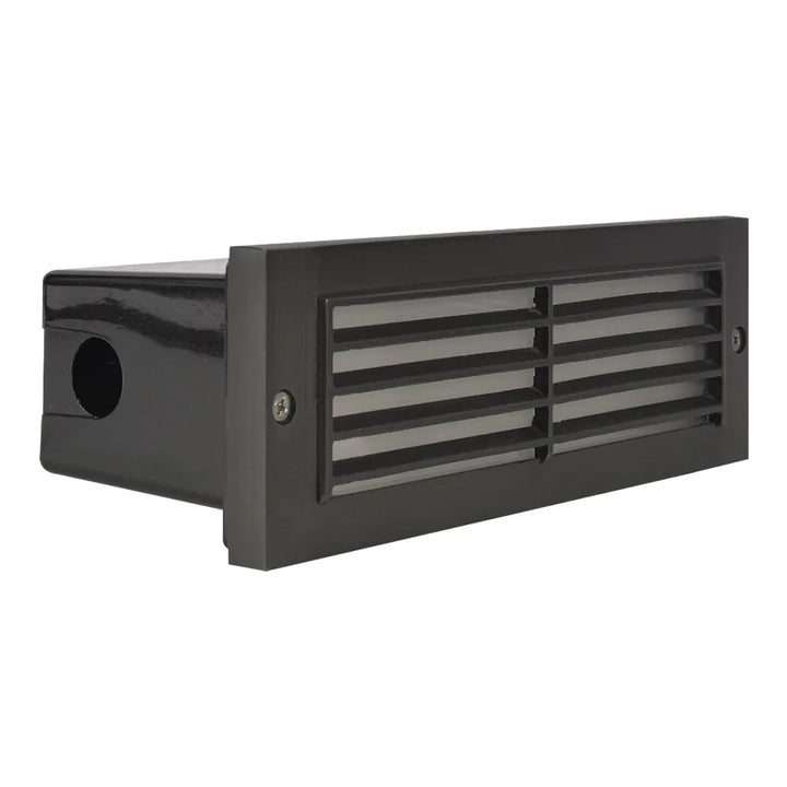 STB03 Cast Brass Step Light | Lamp Ready 12V Low Voltage Landscape Light