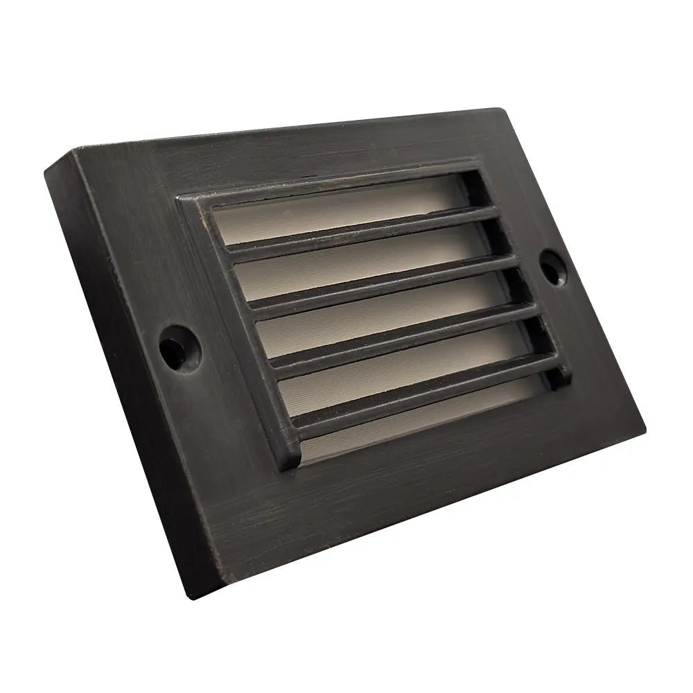 STB07 4x/8x/12x Package 2W LED Surface Mounted Horizontal Outdoor & Indoor Brass Step Light 12V Low Voltage