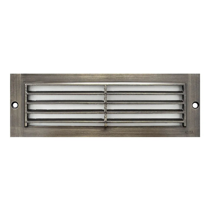 Outdoor Landscape Lighting LED 12V Low Voltage STB08 Cast Brass Step Light | 4W 3000K Warm White Integrated LED 12V Low Voltage Landscape Light