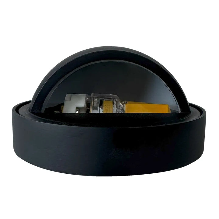 STB09 4x/8x/12x Package LED Round Deck Light Surface Mount Low Voltage Landscape Lighting 3W 3000K Bulb