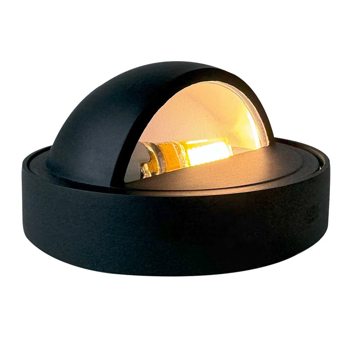 STB09 4x/8x/12x Package LED Round Deck Light Surface Mount Low Voltage Landscape Lighting 3W 3000K Bulb