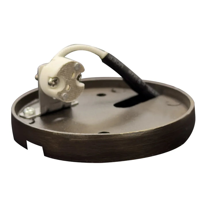 STB09 Cast Brass Deck Light | Lamp Ready 12V Low Voltage Landscape Light